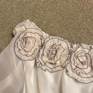 Dressy peasant blouse